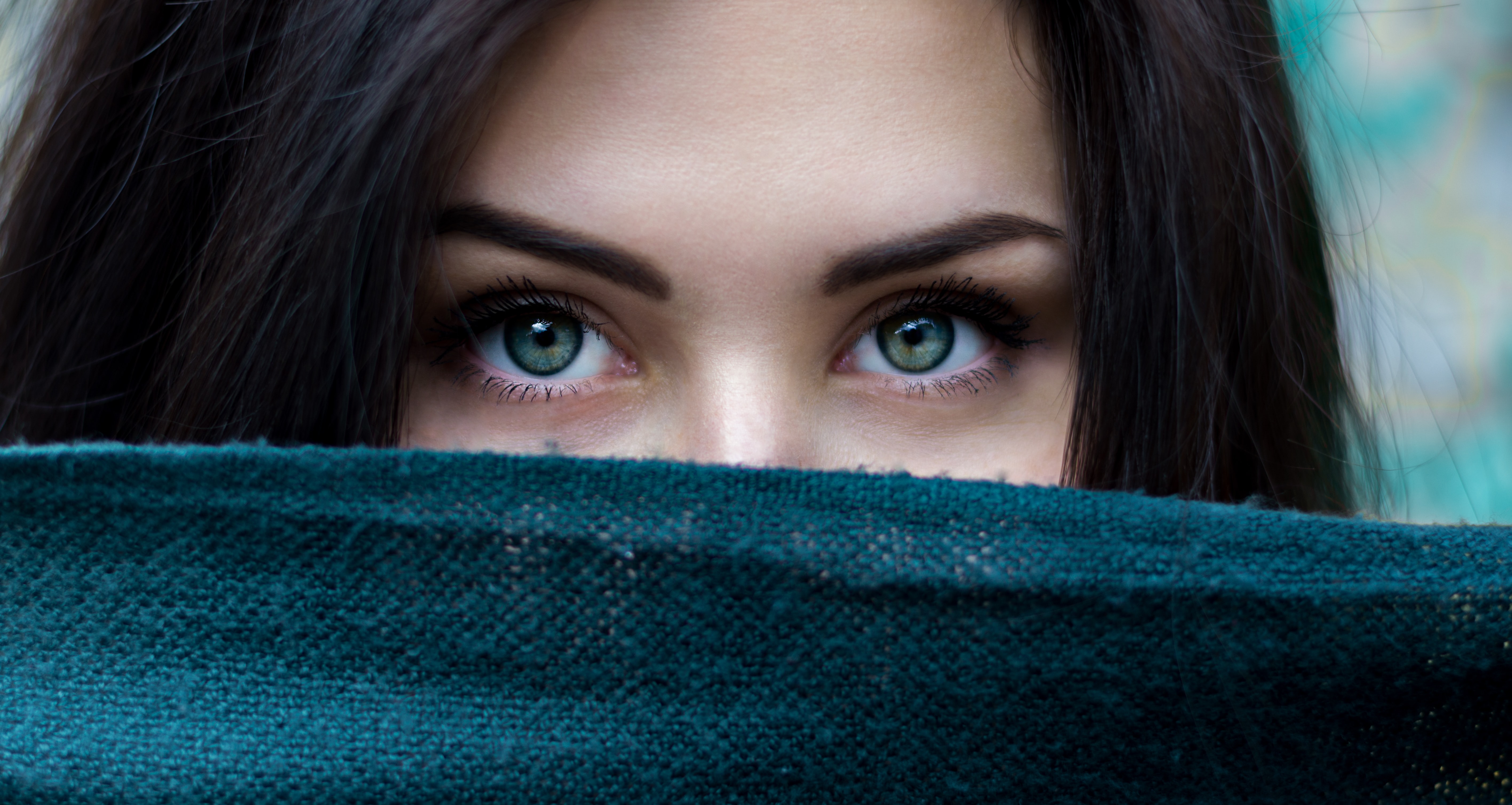 zielone oczy kobiety