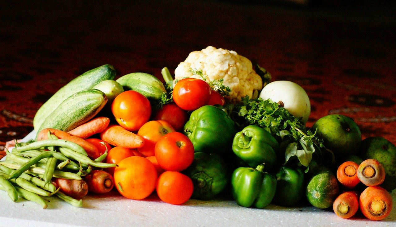 warzywa jesienne na stole