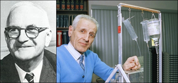 Left: Dr Ewen Cameron; Right: Dr 