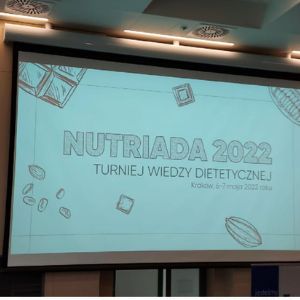 foto Dietetyka ponownie w czołówce uczelni w Polsce w Ogólnopolskim Turnieju Wiedzy Żywieniowej NUTRIADA!