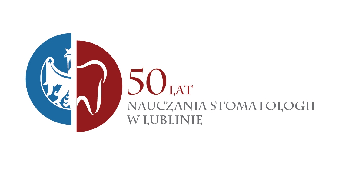 Logo 50-lecia lubelskiej stomatologii