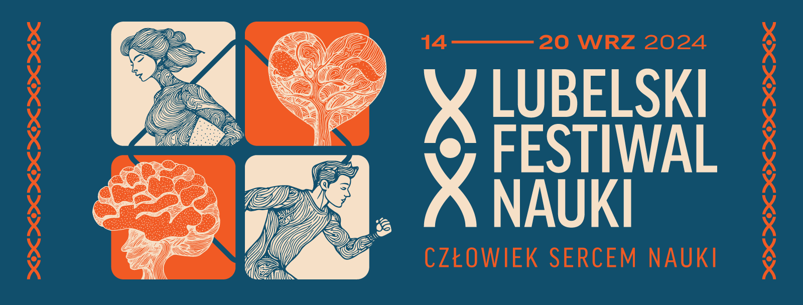 znak graficzny Lubelskiego Festiwalu Nauki