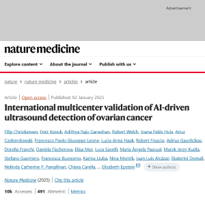 foto Prof. Artur Czekierdowski wsp&oacute;łautorem publikacji w Nature Medicine