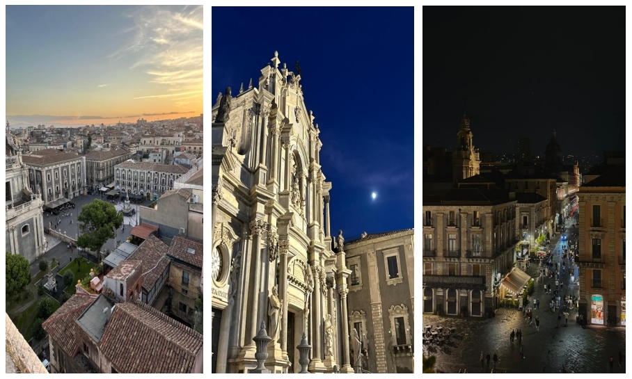 zdjęcia zabytków miasta Katania