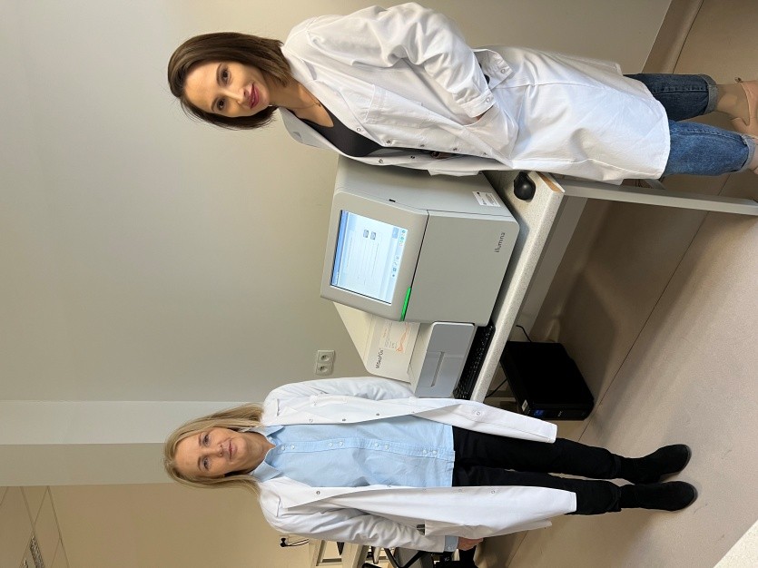 Dr Marzanna Ciesielka i dr Paulina Całka