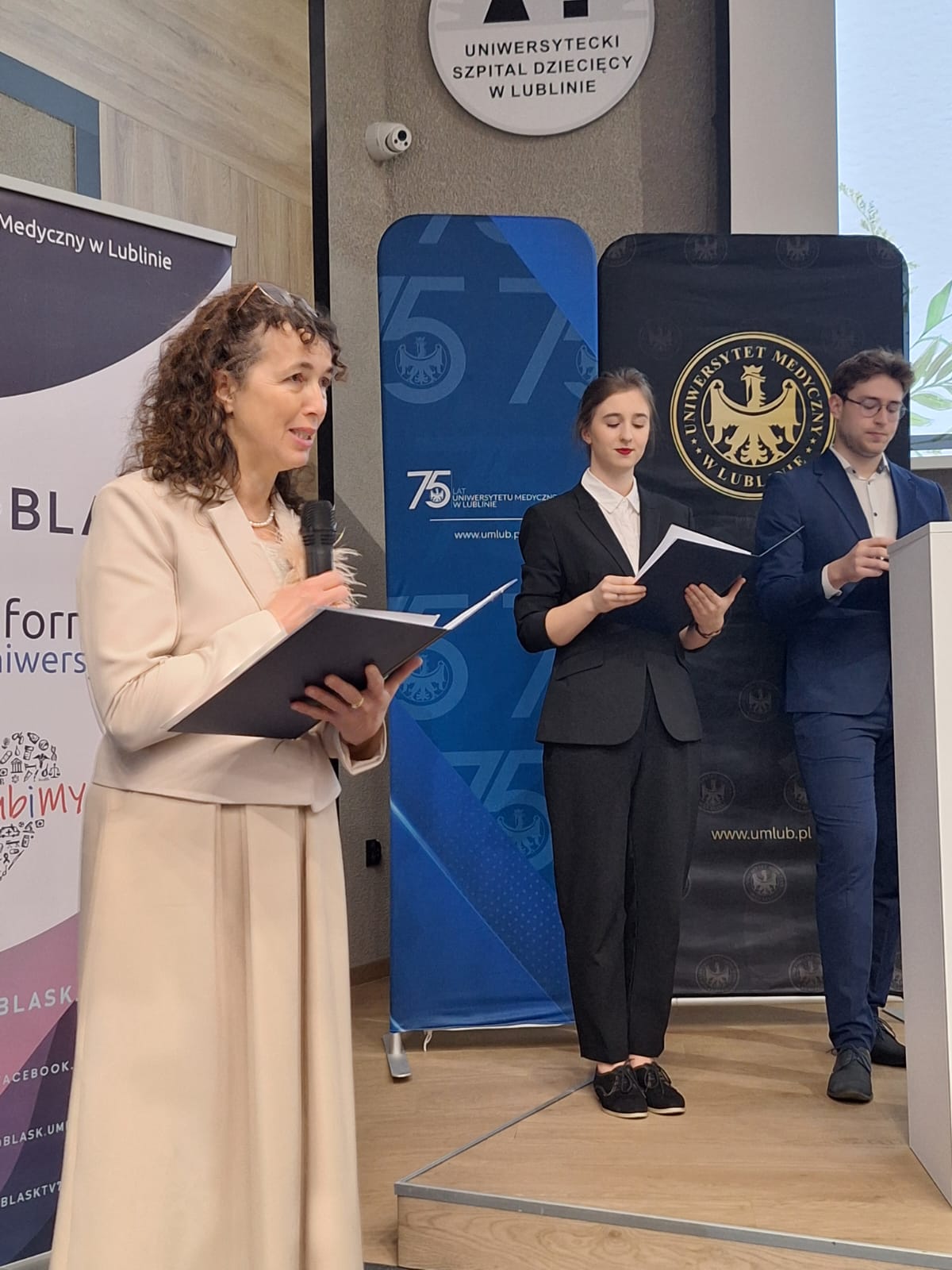 dr n. med. Jolanta Taczała - rozpoczęcie konferencji