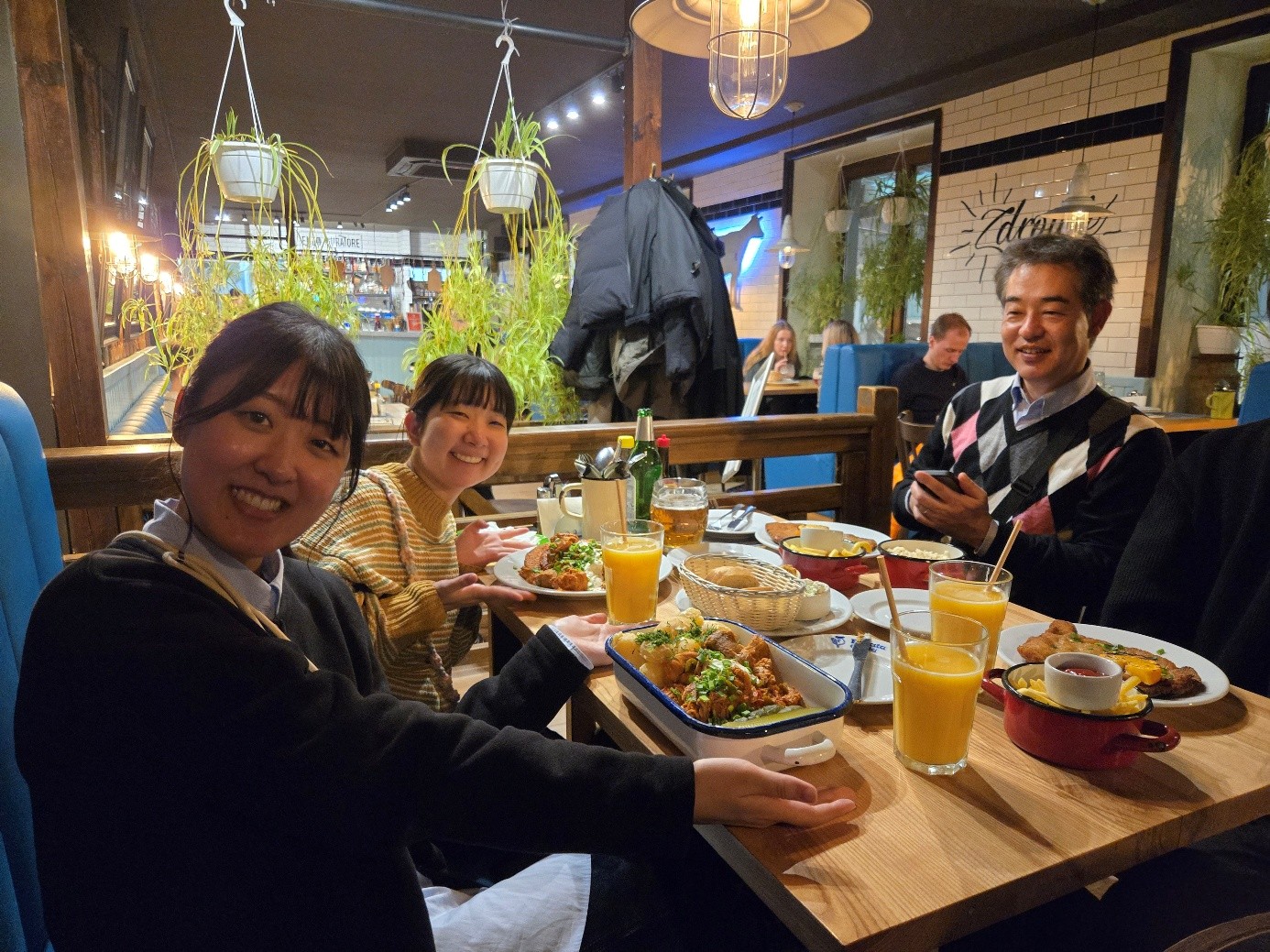 Wizyta w restauracji i tradycyjny schabowy