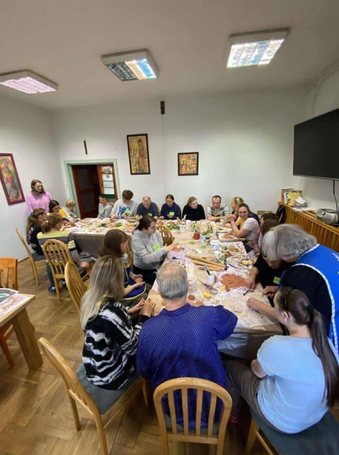 uczestnicy podczas warsztatów