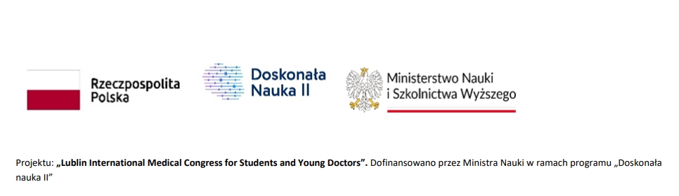 logotypy projektowe: flaga Rzeczpospolita Polska, Doskonała Nauka II, Ministerstwo Nauki i Szkolnictwa Wyższego