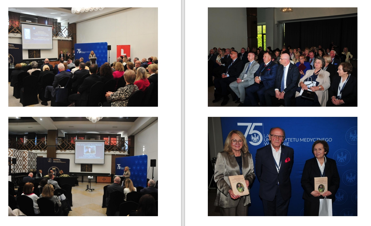 zdjęcia z wykładów, prezentacji książki, zdjęcia uczestników konferencji