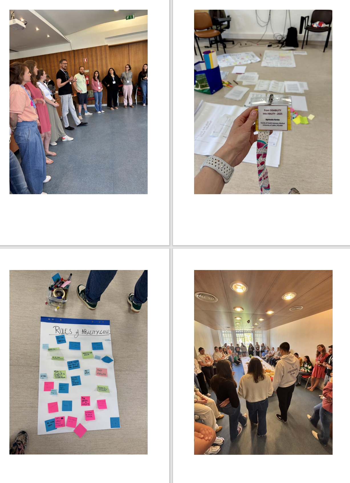 zdjęcia z warsztatów praktycznych