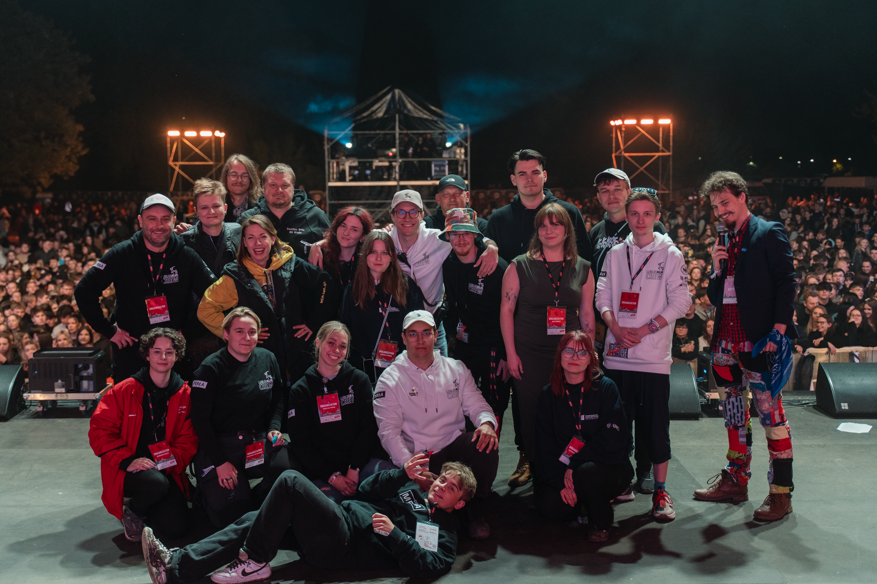 zdjęcie grupowe organizatorów