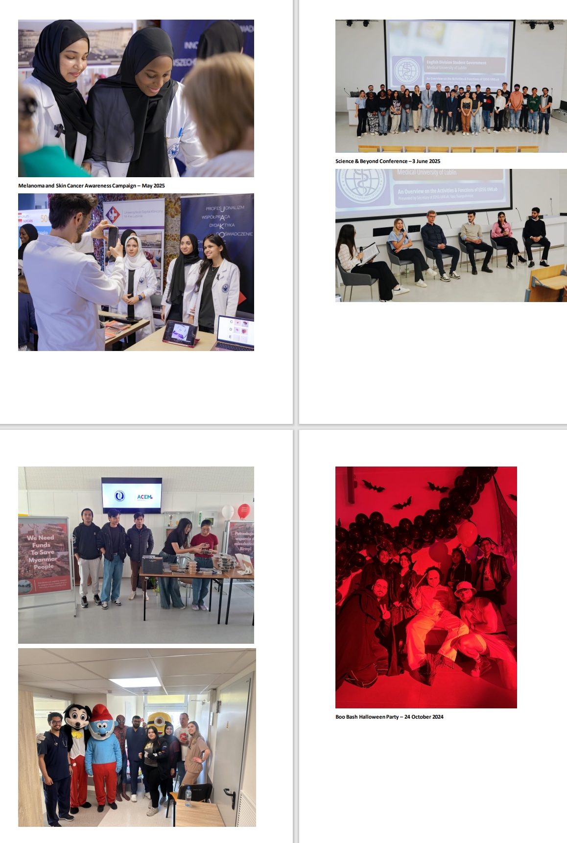 EDSG all around the academic year