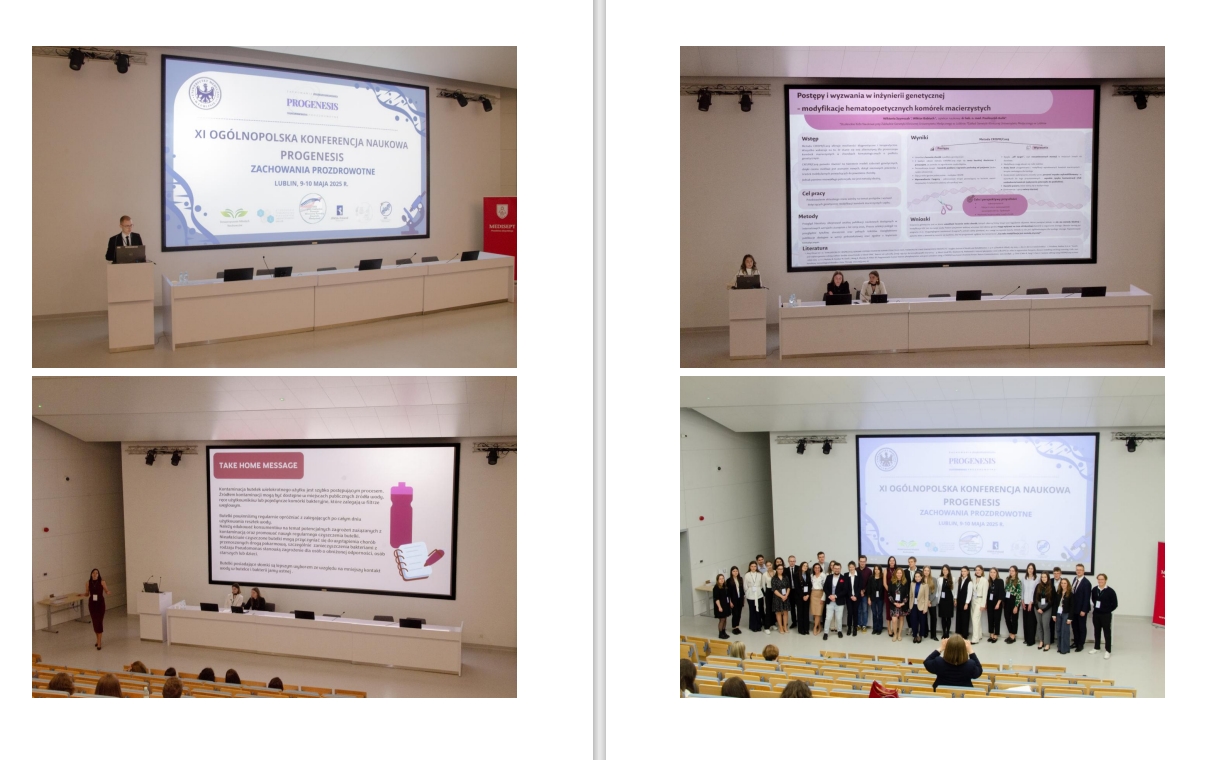 Część wykładowa konferencji Progenesis