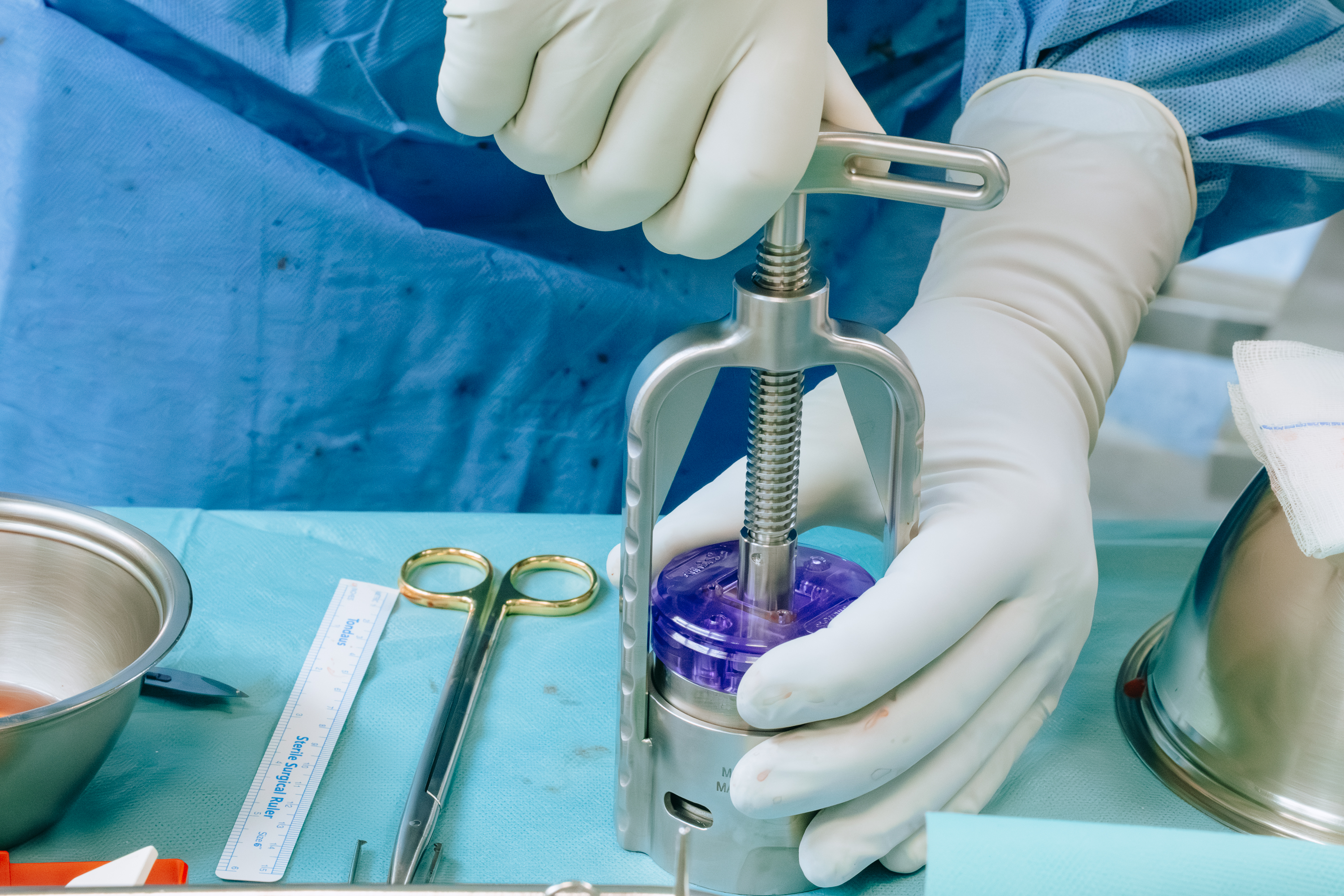 narzędzia wykorzystywane podczas operacji