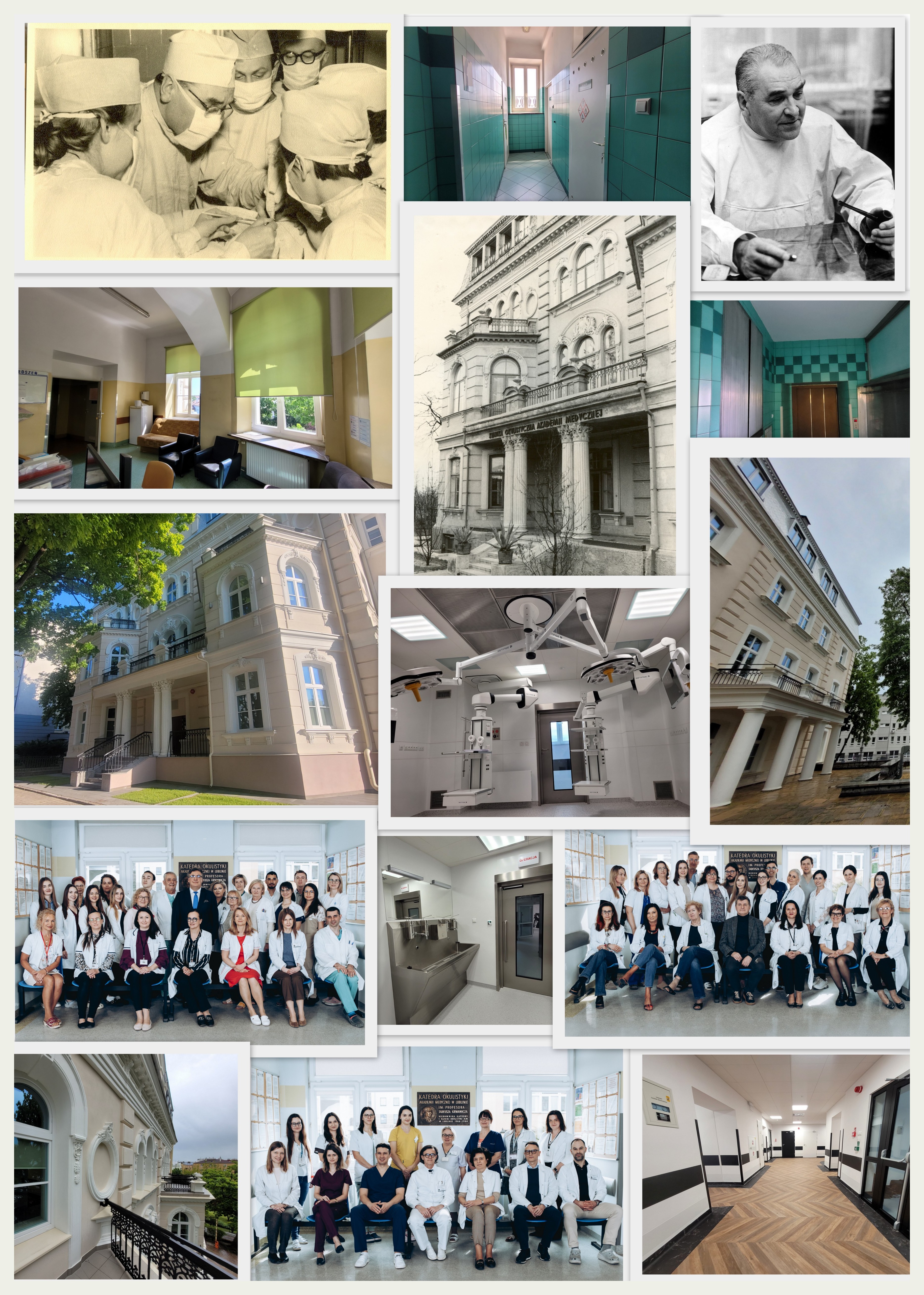 Archiwalne fotografie ze zbiorów szpitala