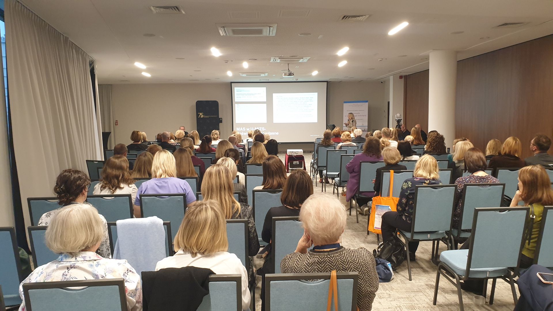 Wykład w trakcie konferencji