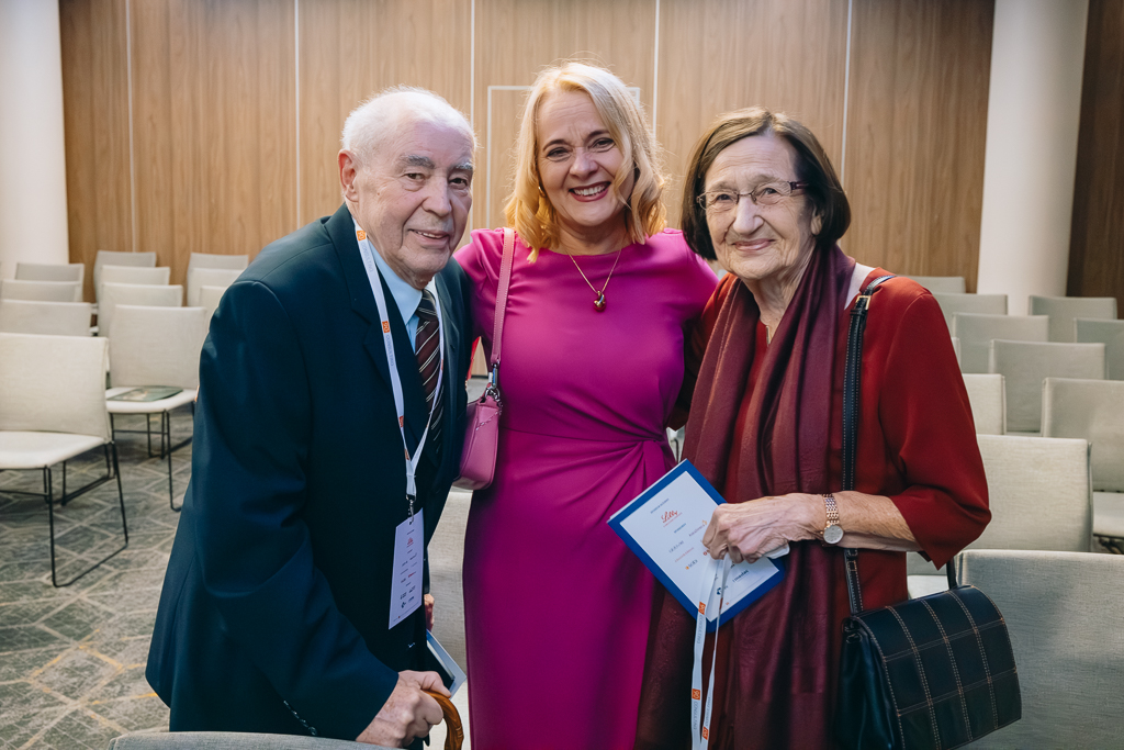dr Henryk Pytko, prof. Bożena Targońska-Stępniak, dr Zofia Dąbrowska